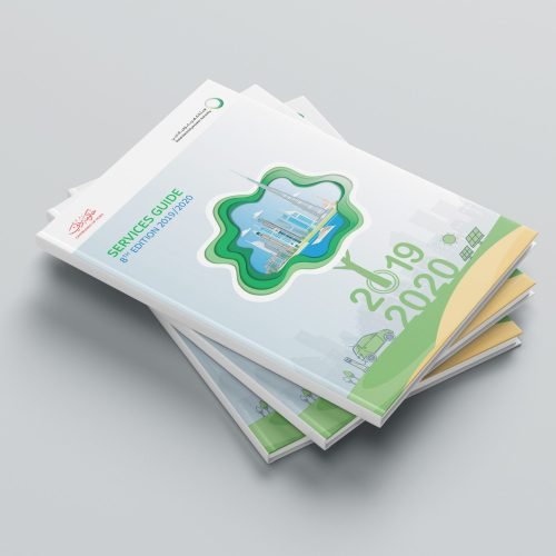 Services Guide Book Design for DEWA